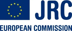 Logo du Centre commun de recherche (CCR) de la Commission européenne, représentant le drapeau de l'Union européenne avec des étoiles jaunes sur fond bleu, et le texte CCR Commission européenne en lettres bleues grasses.